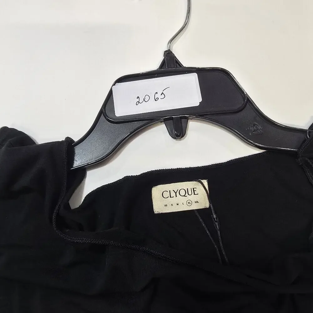 CLYQUE Emily Top in Black - Picture 10 of 10